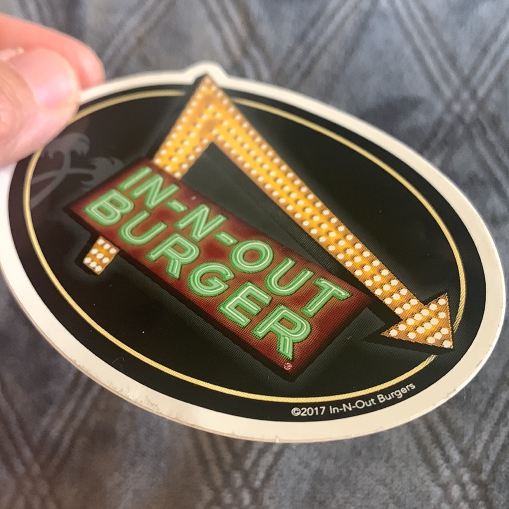 IN-N-OUT BURGER Sticker - Picture 4 of 5